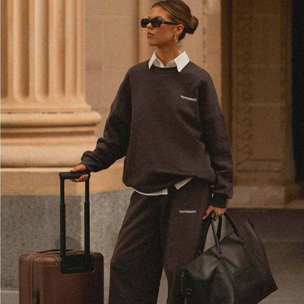 Signature oversized sweatshirt